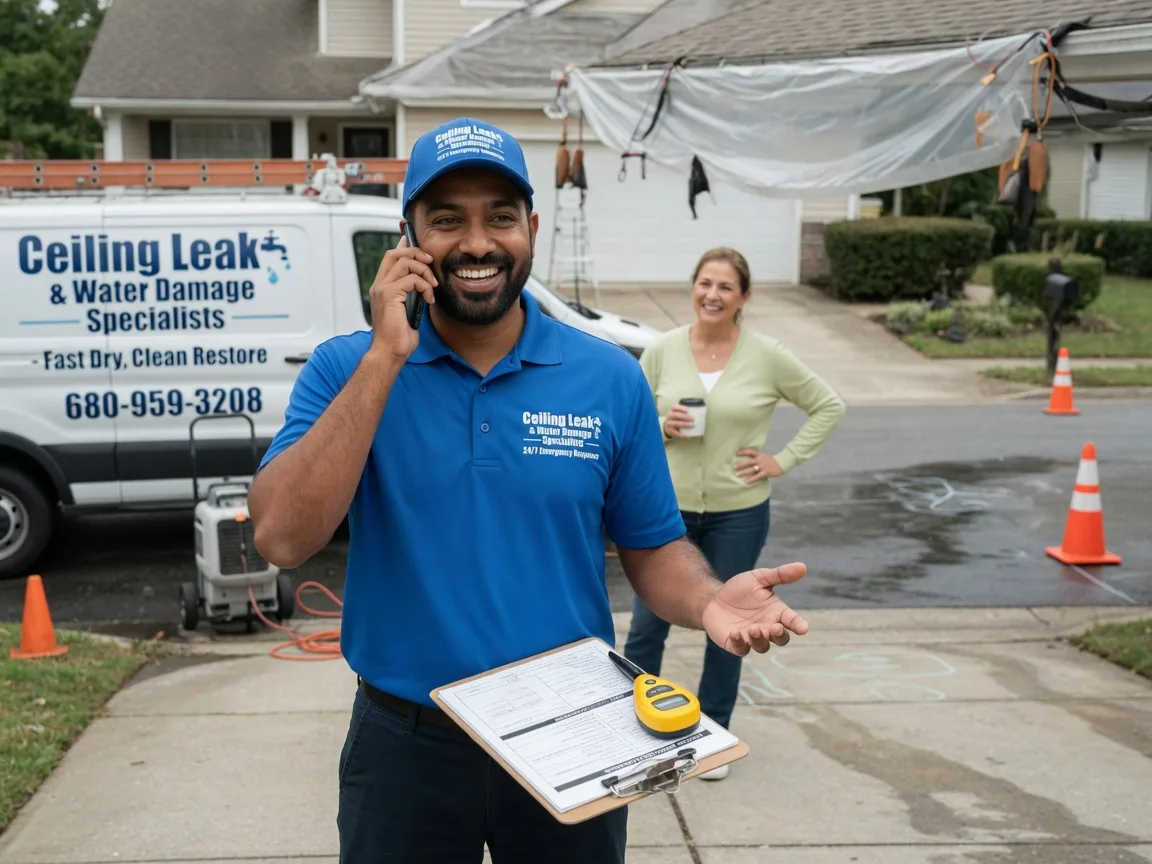 Ceiling Leak Cleanup Draper, SD FAQs